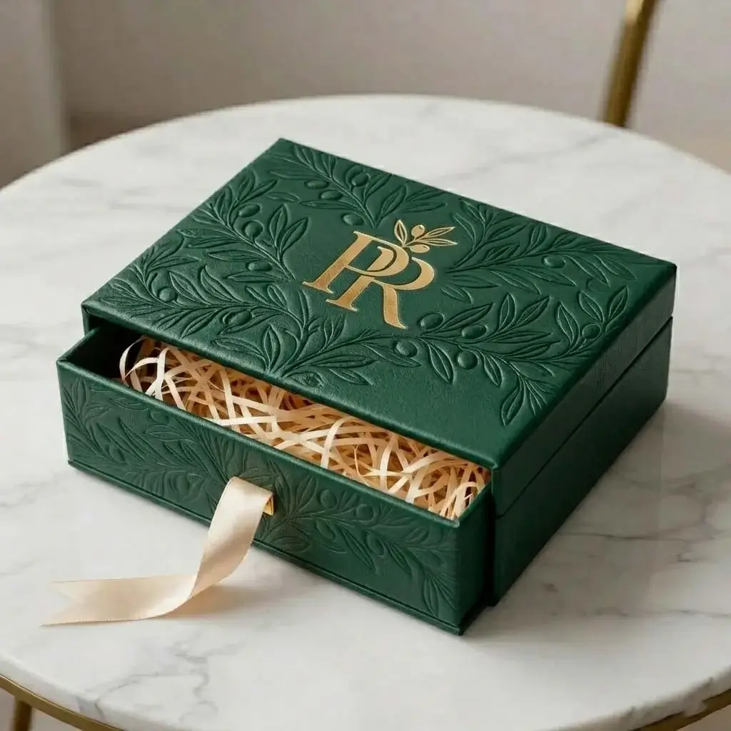 Hộp xanh chữ R/PR — ảnh tham khảo từ nguồn bên ngoài